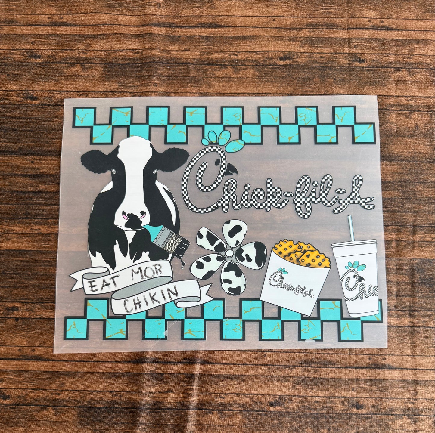 Turquoise Chick-Fil-A