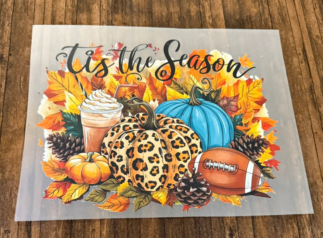 Tis The Season Pumpkins, Coffee, Football.