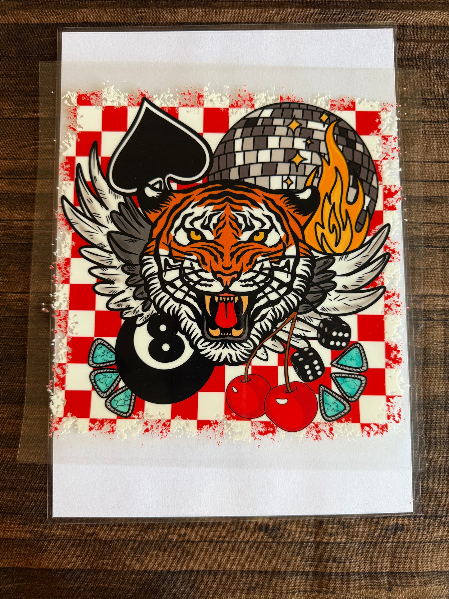 Tiger Western Collage