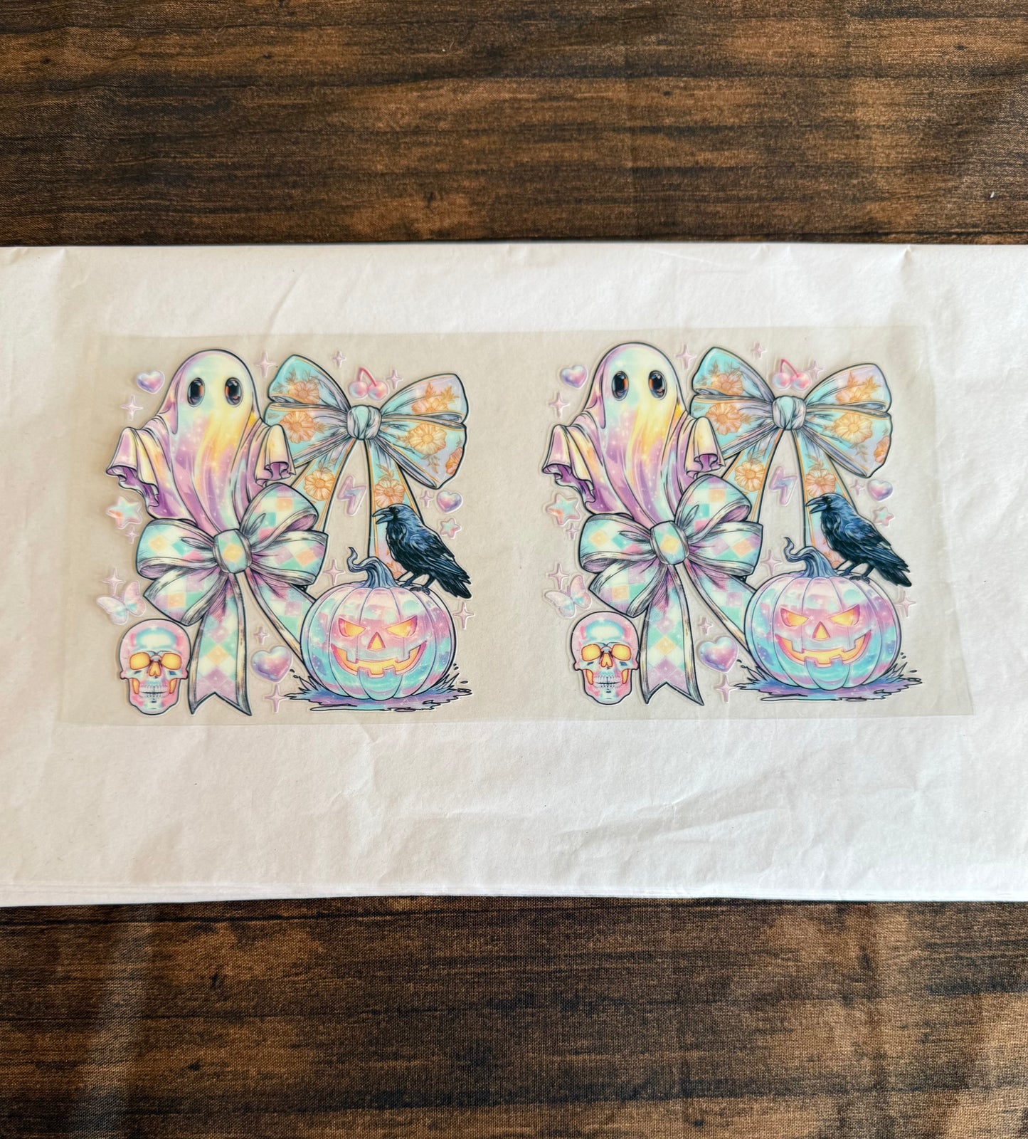 Iridescent Ghosty With Bows