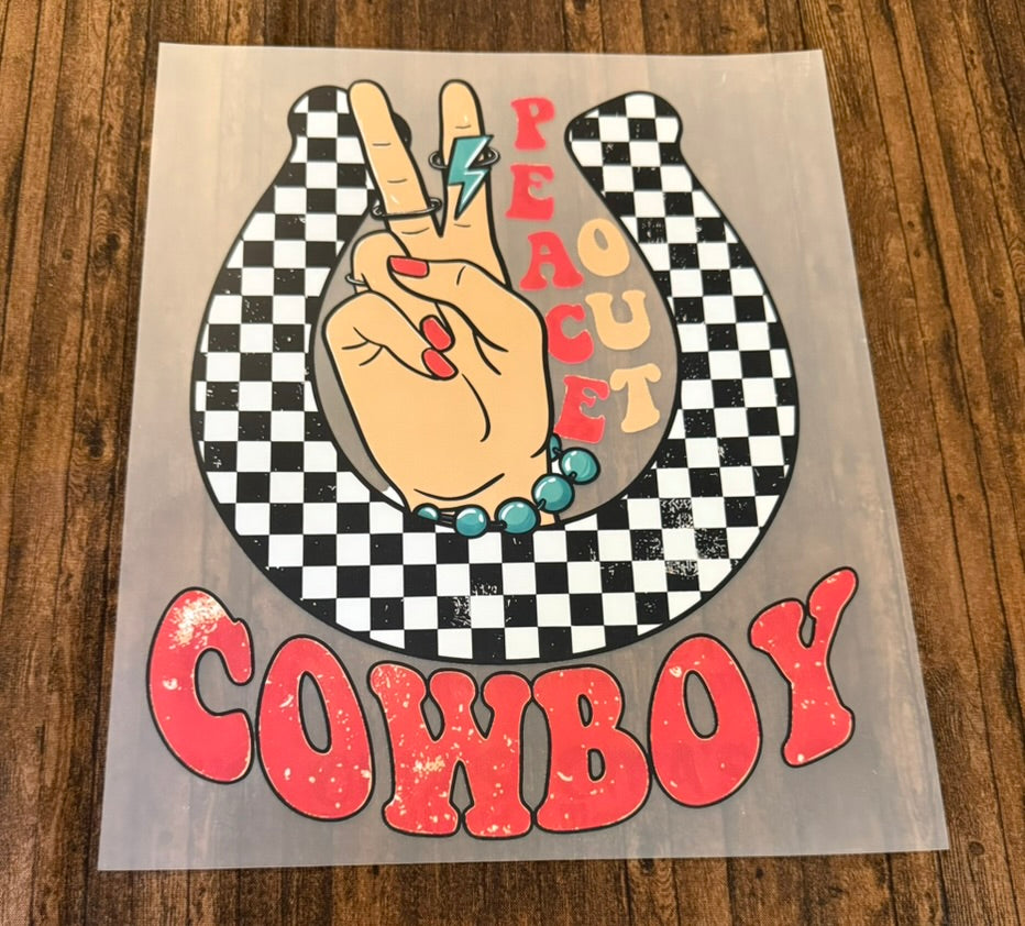 Peace Out Cowboy