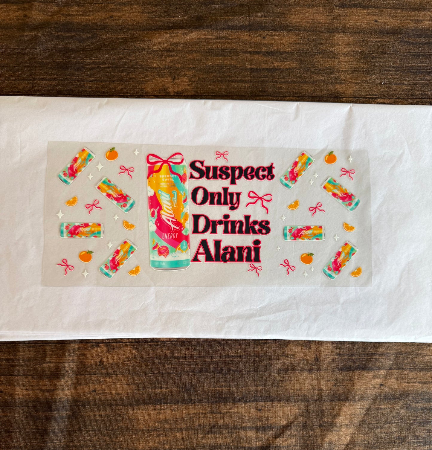 Suspect Only Drinks Alani Sherbet Swirl