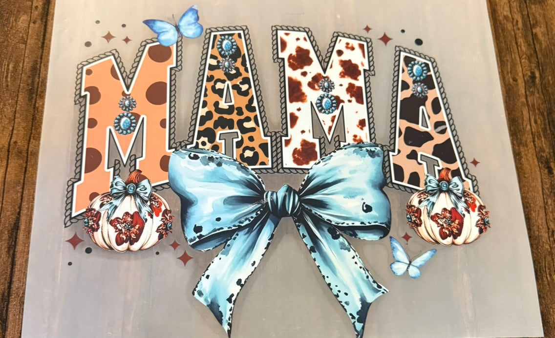 MAMA Blue Bow