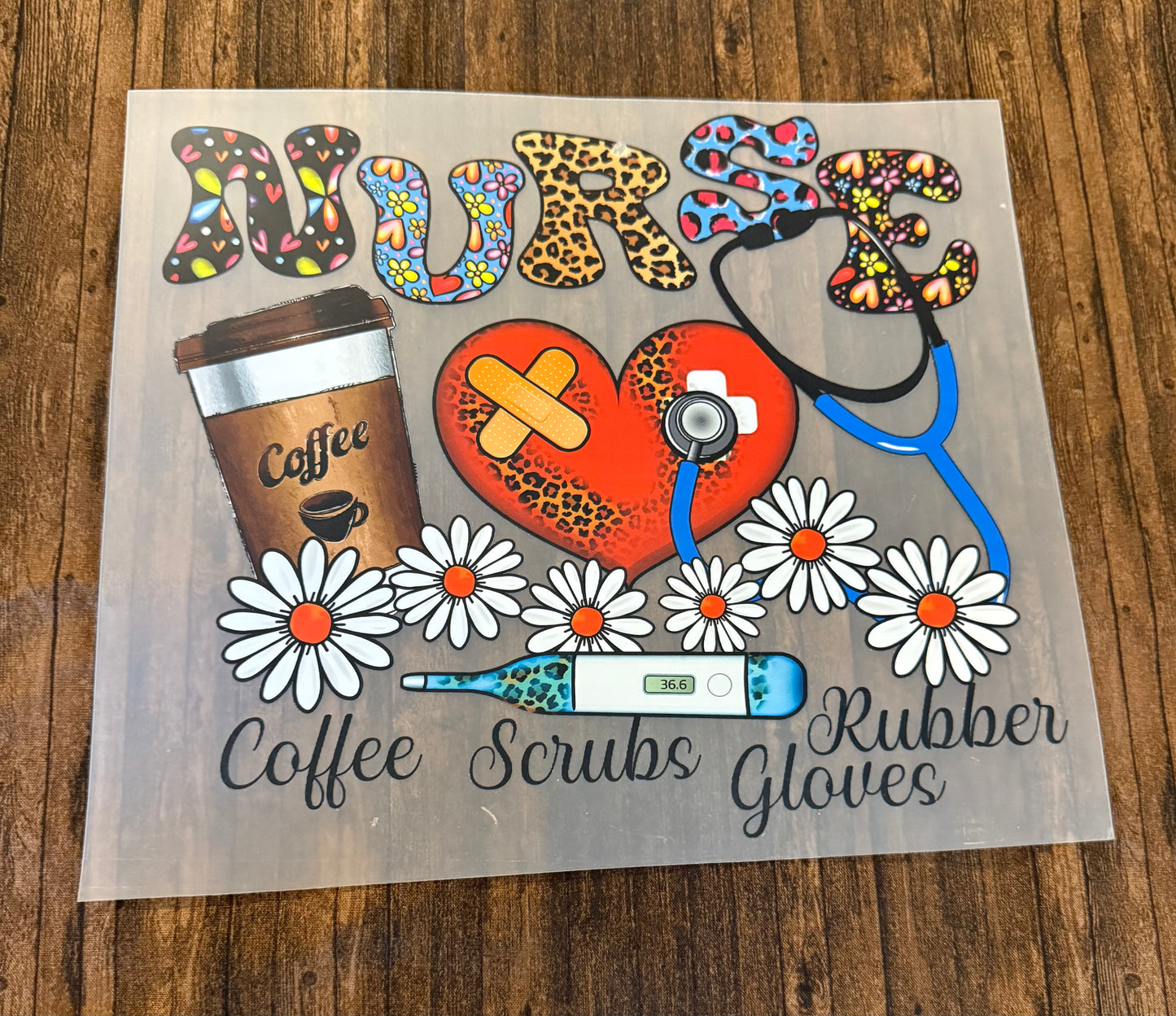 Coffee Scrubs & Rubber Gloves