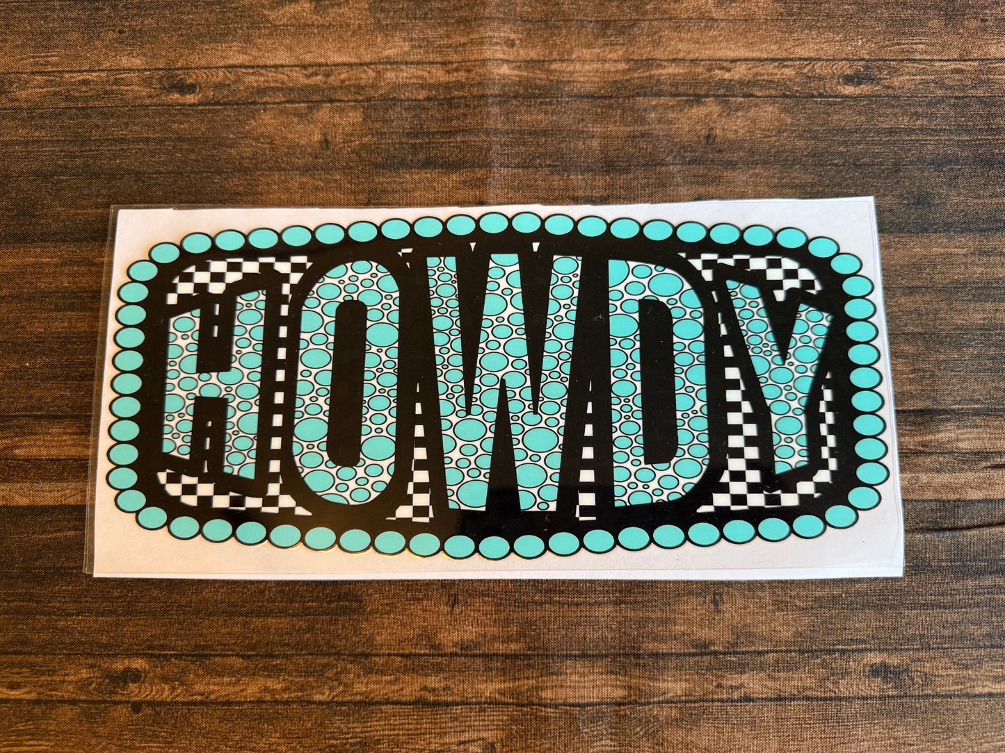 Turquoise Howdy
