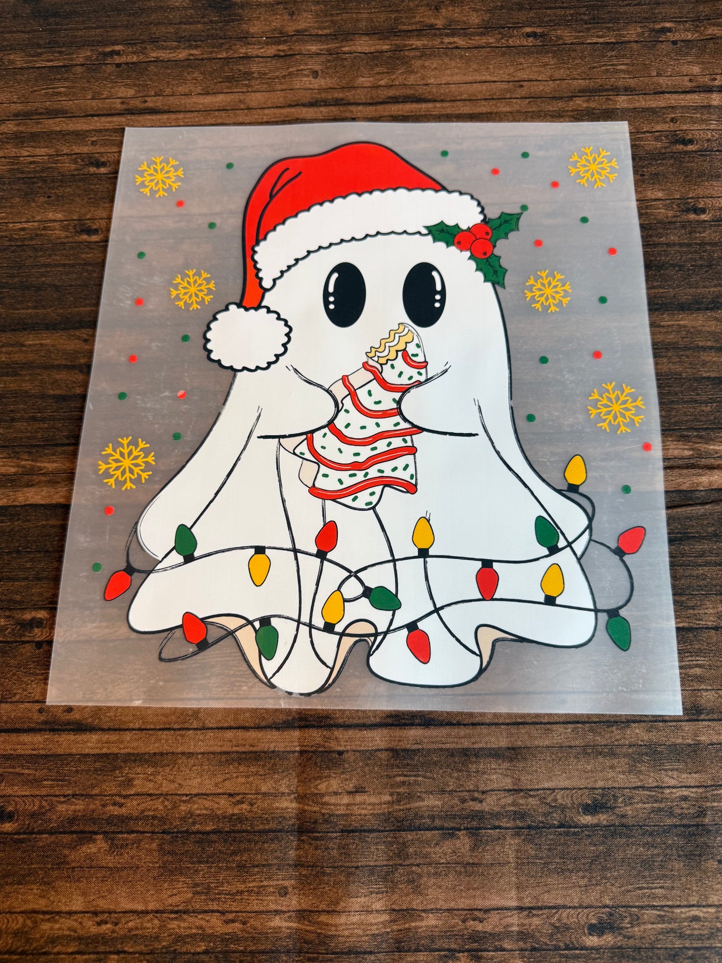 Christmas Ghosty with Lights
