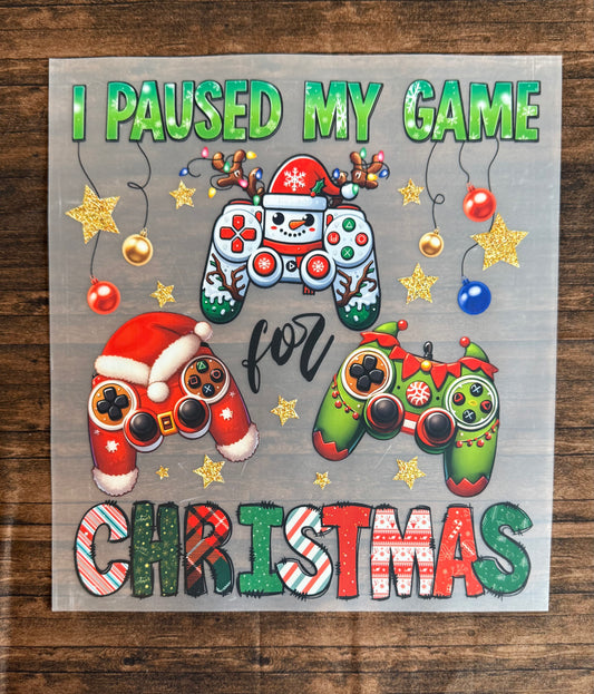 I Paused My Game For Christmas