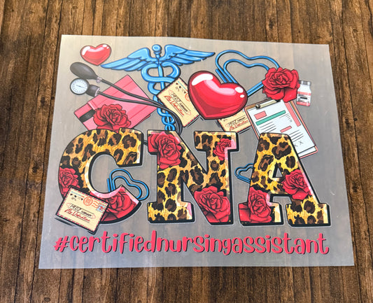 Cheetah Print Rose CNA