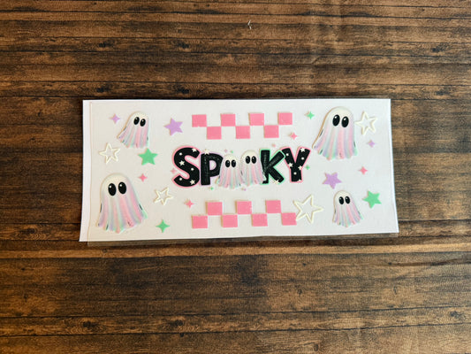 Holographic Spooky Ghost