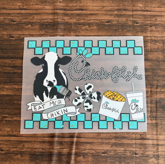 Turquoise Chick-Fil-A