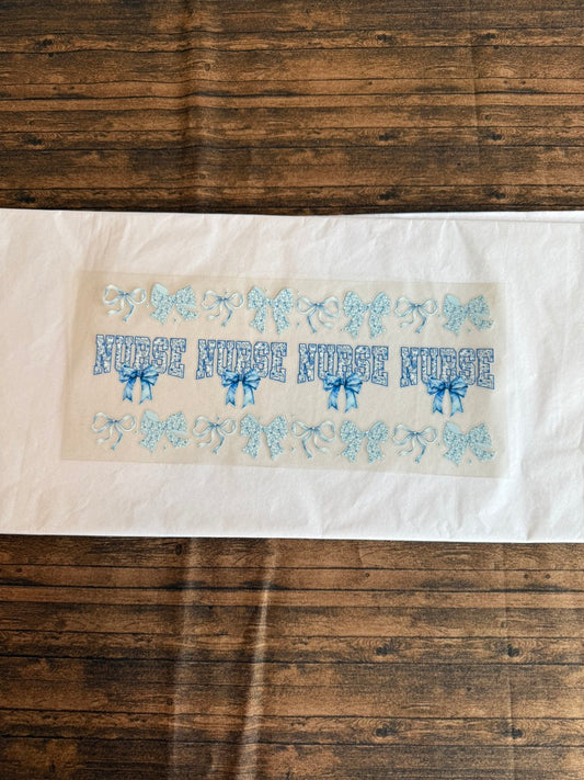 Blue Bow Nurse