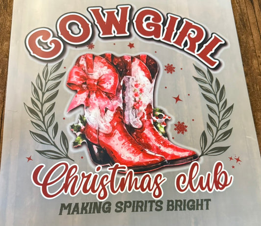 Cowgirl Christmas Club