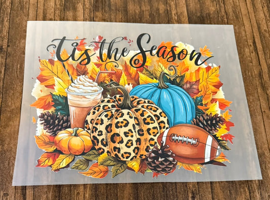 Tis The Season Pumpkins, Coffee, Football.
