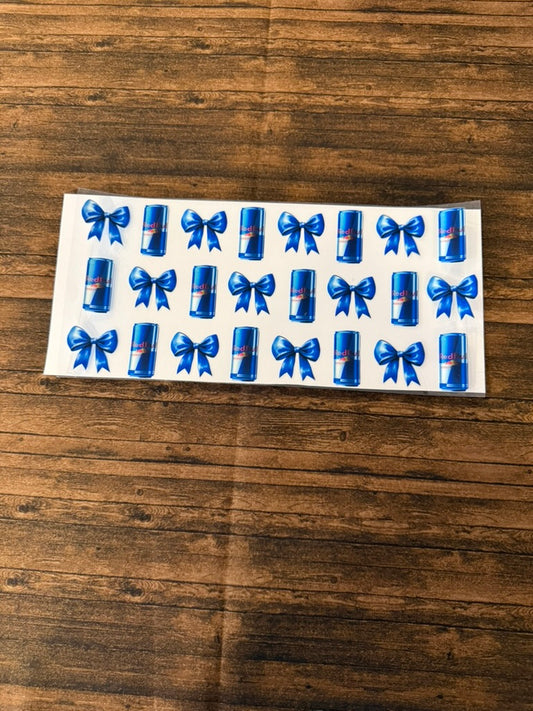 Redbull Blue Bow