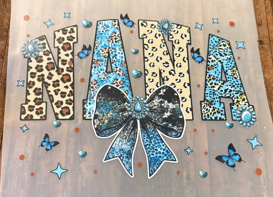 Nana Blue Bow