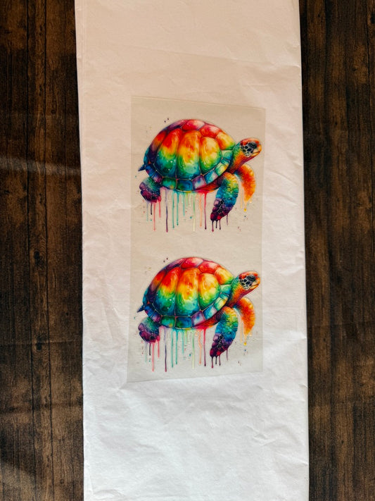 Watercolor Turtle