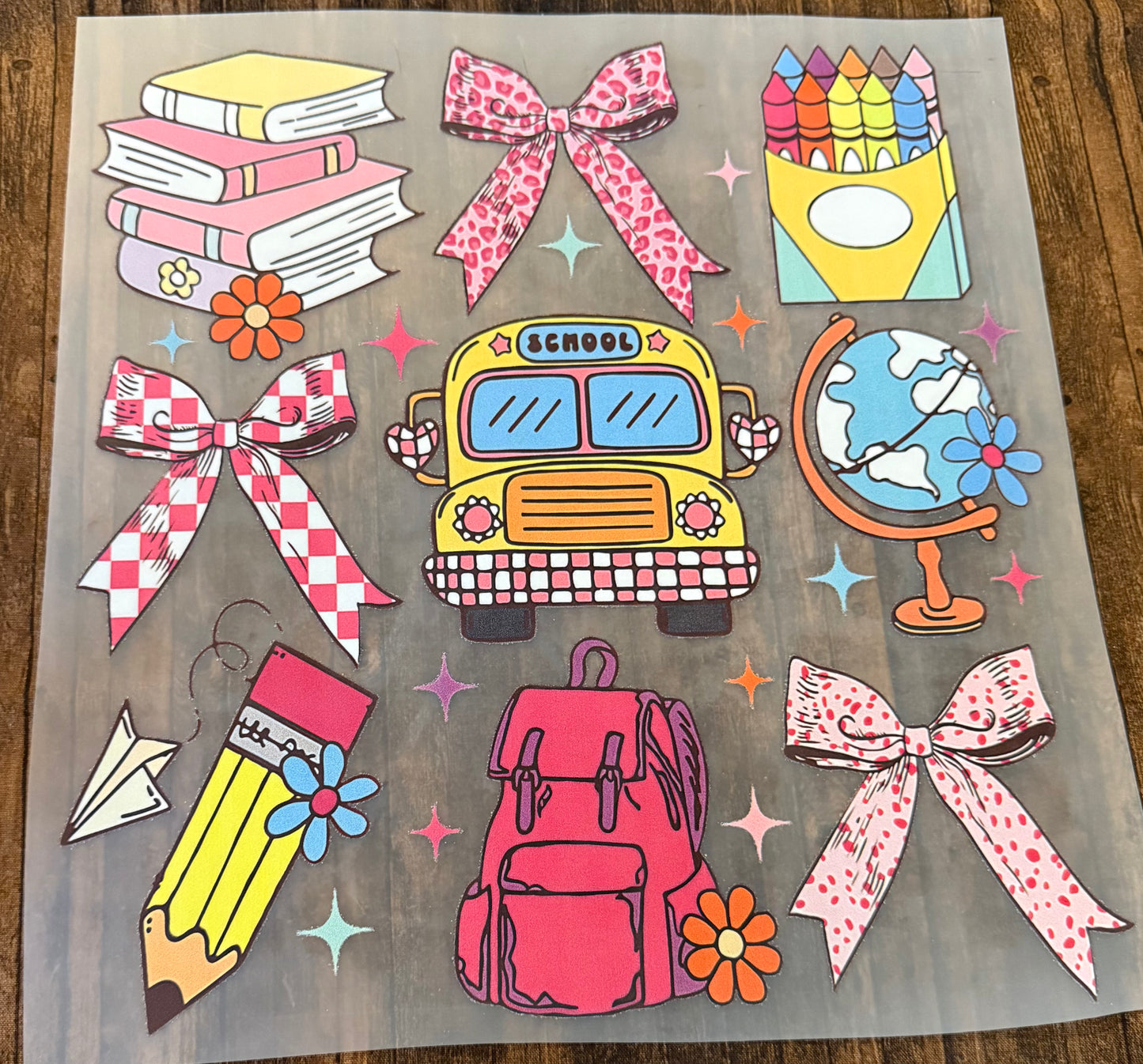School Bus Collage