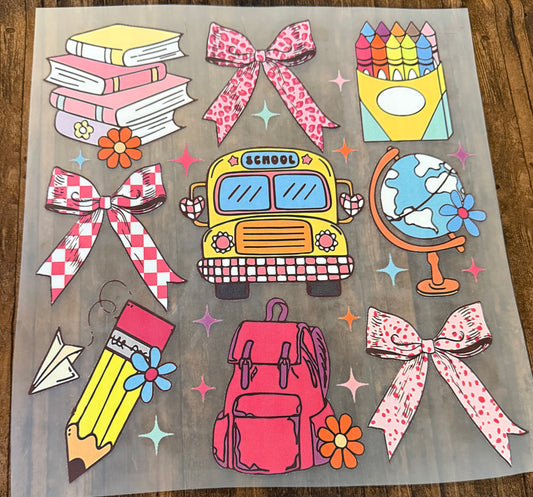 School Bus Collage