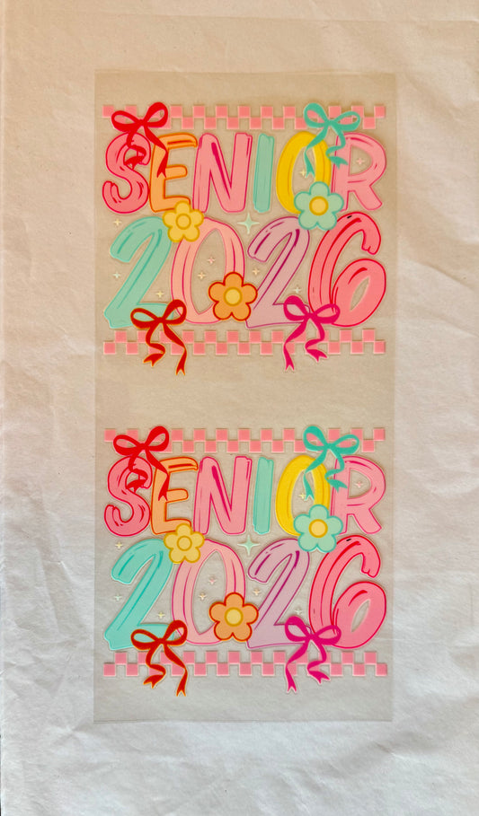 Senior 2026 Checkered