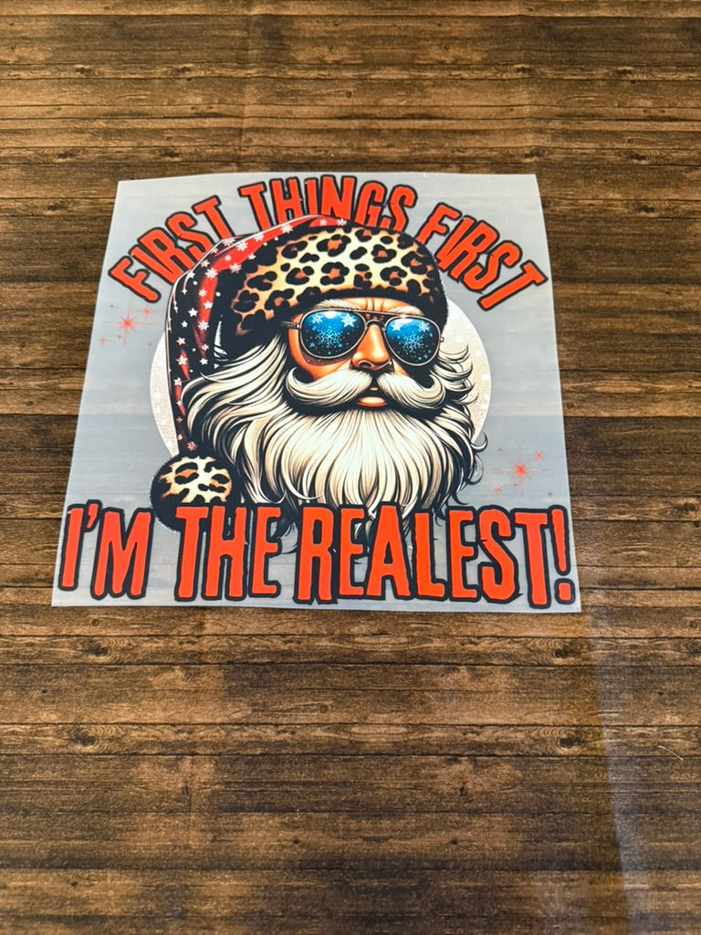 First Things First