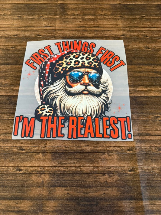 First Things First