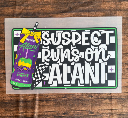 Suspect Runs On Alani Witches Brew