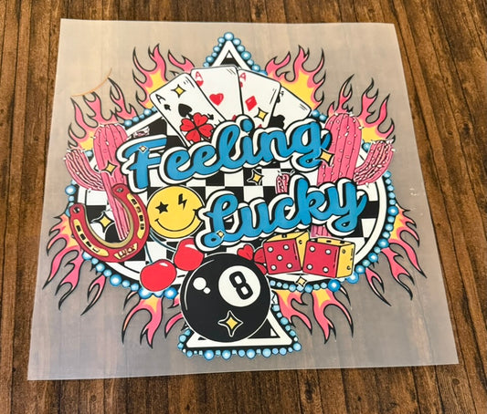 Feeling Lucky With Smiley Face & 8 Ball