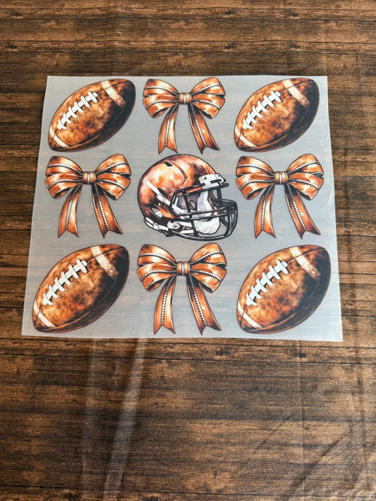 Brown Bows & Football