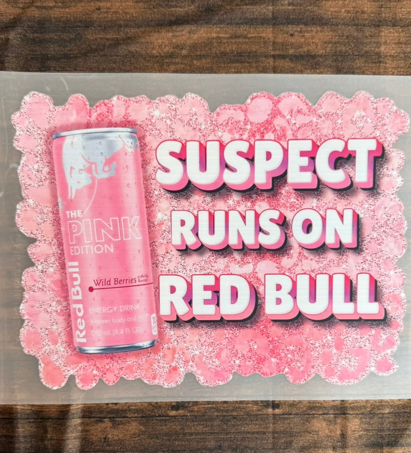 Suspect Runs On Red Bull Wild Berries