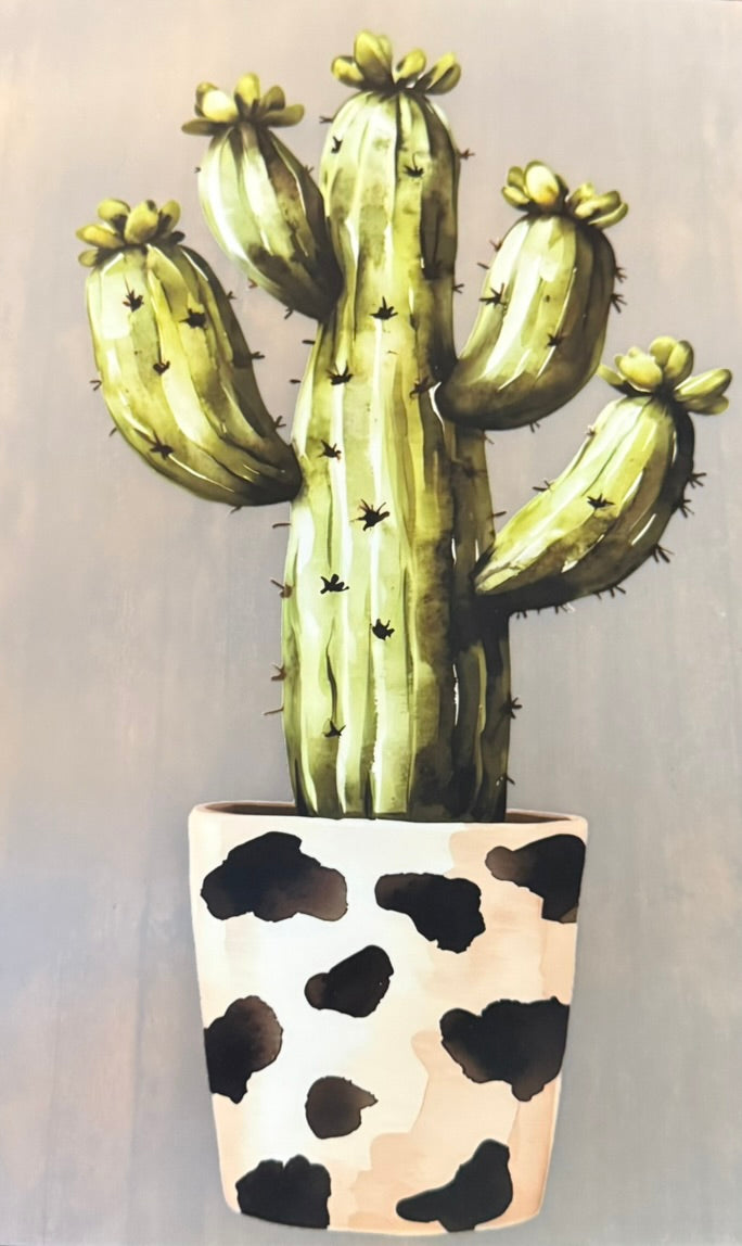Cow Print Cactus