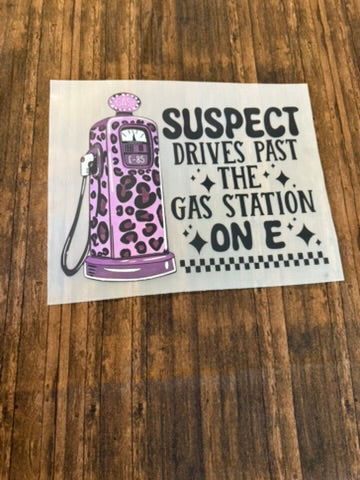 Suspect Drive Past Gas Station