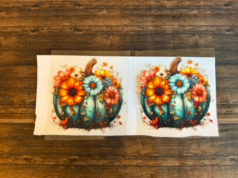 Fall Pumpkin Flowers