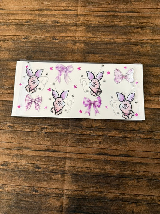 Piglet with Bows