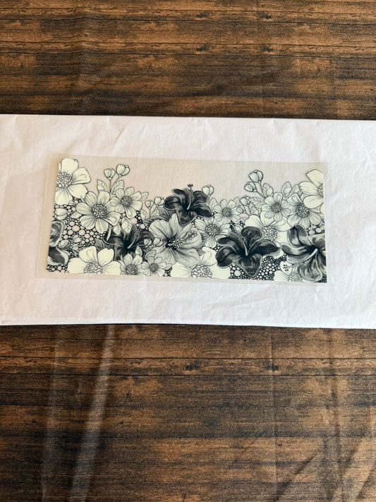 Black & White Floral