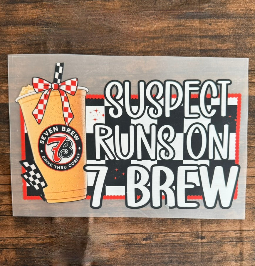 Suspect Runs On Seven Brew
