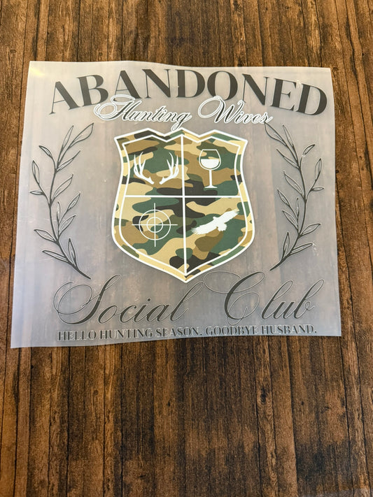 Abandoned Hunting Wives Social Club