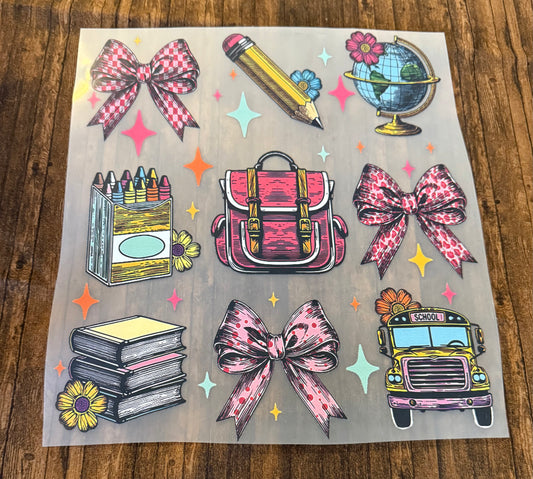Backpack School Collage