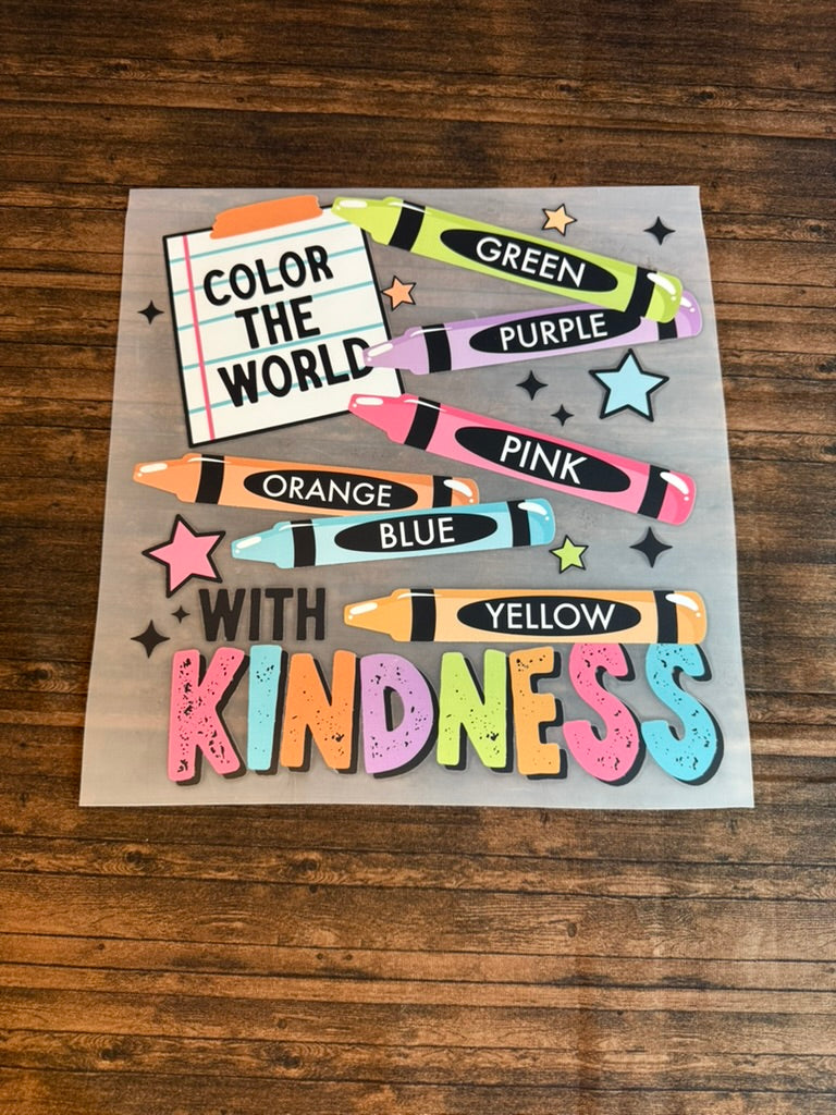 Color The World With Kindness