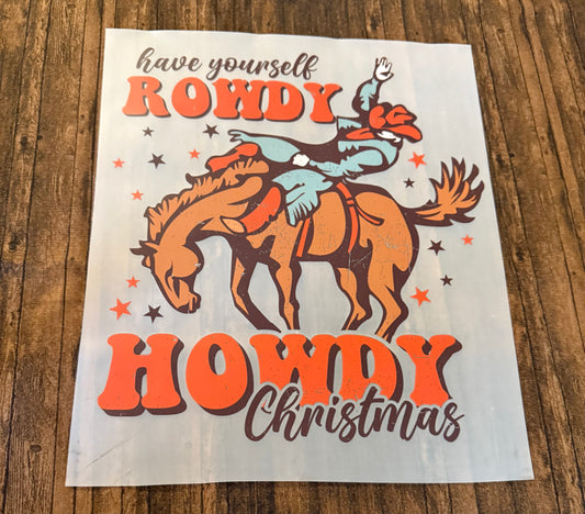 Have Yourself A Rowdy Howdy Christmas