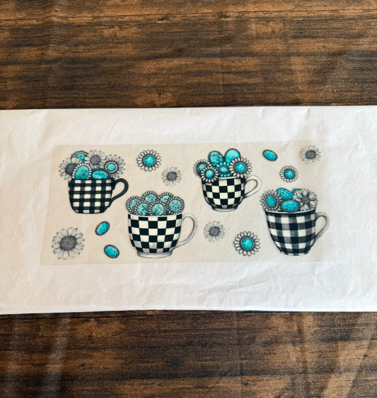 Turquoise Coffee Cup