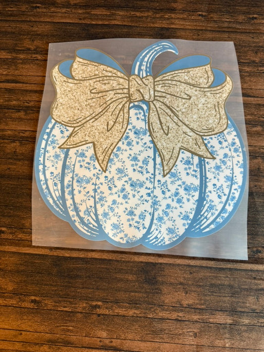 Blue Lace Pumpkin