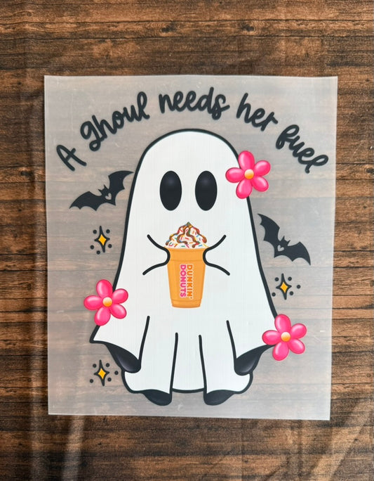 A Ghoul Needs Her Fuel Dunkin'