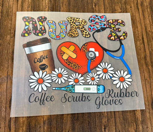 Coffee Scrubs & Rubber Gloves