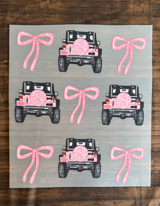Pink Jeep