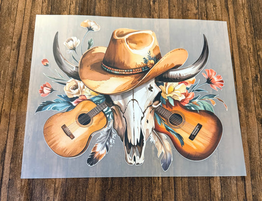 Bullhead With Guitars