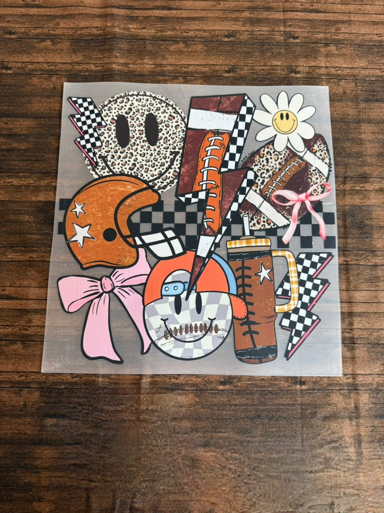 Football Game Day Collage