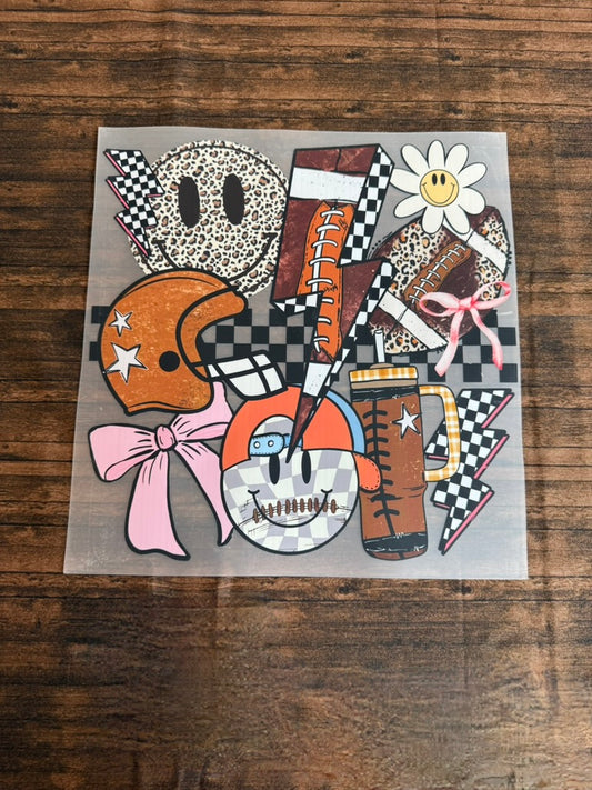 Football Game Day Collage