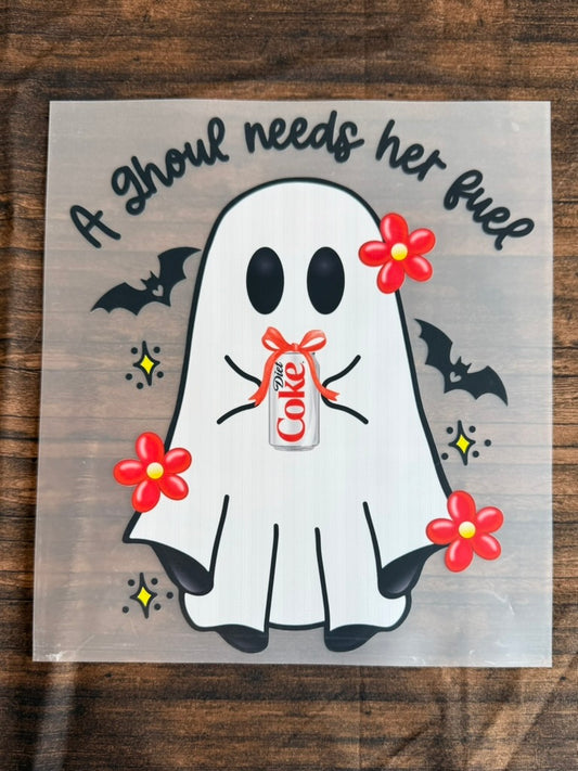 A Ghoul Need Her Fuel Diet Coke
