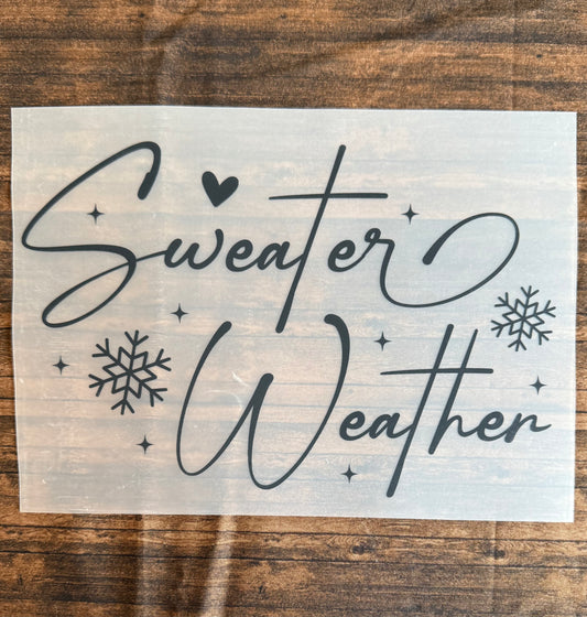 Sweater Weather