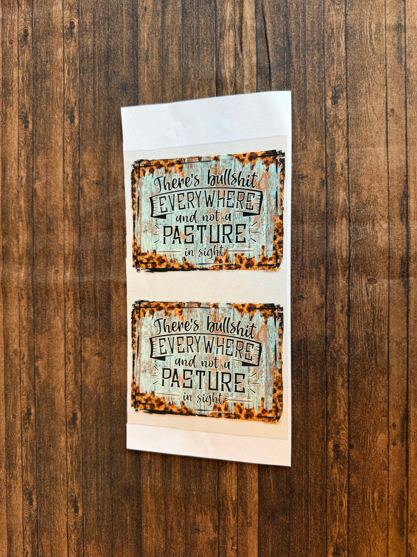 Not a Pasture